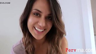 Busty Brunette StepMom Alexis Zara Lets Son Fuck Her Tight Pussy