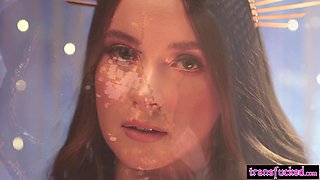 Glamorous teenager getting screwed by tranny