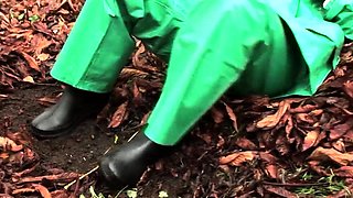 Sexy asian brunette mika tan outdoor sex adventure