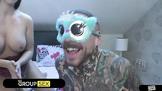 Matt Bird and Dean Van Damme's cum on pussy xxx by All Group Sex