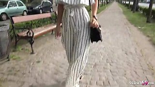 German Scout Sarah Cute: Skinny Latina Teen Gets Public Pickup Fuck and Multiple Orgasms for Cash