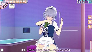Touhou - Sakuya 3D Hentai: Japanese, Homemade  Koikatsu Porn