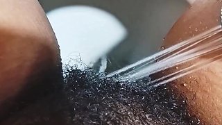 Pussy Fingering By House Owner In Bathroom To Maid Then Rubbing With Water