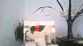 Skinny Mature Granny on Webcam