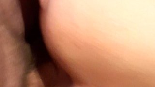 Cumming on My Wifes Ass