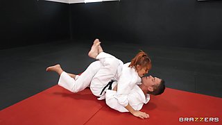 Hot Brazzers porn Dojo Pussy Slam