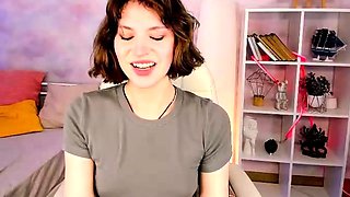 Close up teen masturbation