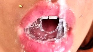 Sexy solo girl loving masturbation with toys