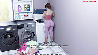 Horny Tenant Seduces Thick BBW Milf  in The Laundry Room While Her Husband is Away - Heart Problems 13