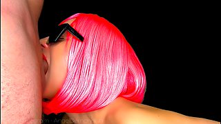 Blowjob Close-up: Lollipop Vs. Dick