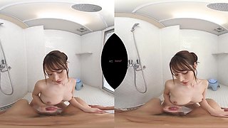 Naughty asian harlot smutty VR video