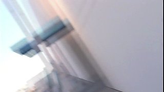 Hot petite teen masturbates