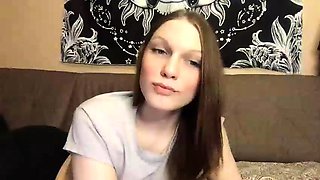 Cute blonde amateur webcam teen masturbating