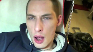 Bareback party in sling with fist j session