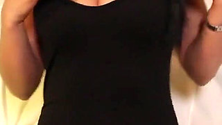 Sofia Cucci an Italian Slut with Two Big Boobs and Dark Hair Uses Sex Toys to Pleasure and Stimulate Her Clit