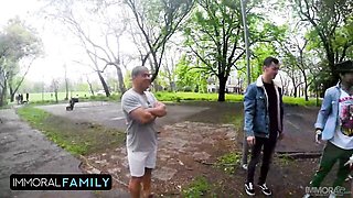 Insatiable Matt Bird and Charlie Dean - sexy scene - Immoral Family