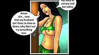 Savita Bhabhi Special Trainer Fuck - Hot Indian Yoga Gym Sex with Big Nipples Housewife