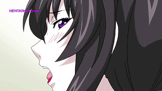 The Bathroom Squirting Slut, Hairy Cheating Wife on the Limit - HQ Hentai - ENG Sub
