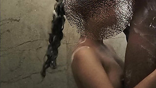 Desi college girl in my bathroom