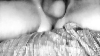 My Wife Rides and Floods the Entire Sofa with Her Lust, the Golden Shower Is Washing the Balls of Her Favorite Big Dick Boy.