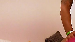 Ebony BBW Fucks Big Fick Dread Head