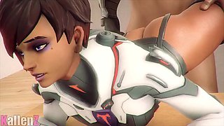 Overwatch Porn 3D Animation Compilation 6