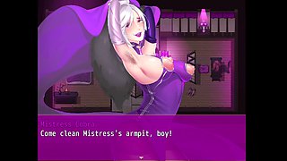 Ultimate dominatrix in the tower of stomp delivers intense 3D hentai action