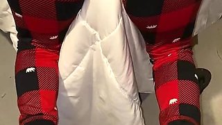 Melove Sexy Butt in Tight Red & Black Pants