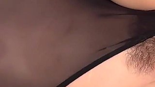 Surprised and Fucked by My Roomate Who Cover My Bodysuit with a Huge Load of Cum