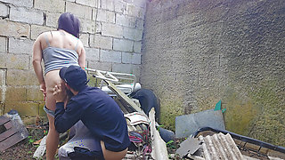 Stepsister said just look... but look what happened!" In A Vacant Lot