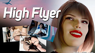 3D Animated MILF Boss in Stockings Takes BBC on Private Jet - Cartoon Sex Fantasy