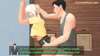 The neighbor fucks my big ass with depravity