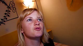 Cute french has an anal casting in her hometown