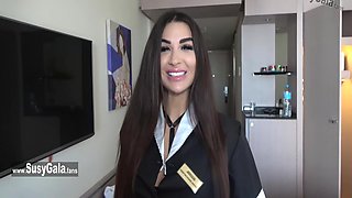 Room Service Rough Sex - Room Service Roleplay Fucking For Money Creampie 10 Min - Susy Gala And Nick Moreno
