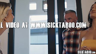 Blond mom got screwed by older couple