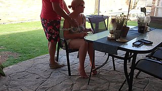 How to Jerk off Infront of Youre Friends Wife,mutual Masturbation Outdoor