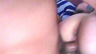 Morning Sex with My Beautiful Tattooed and Busty Girlfriend