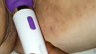 Bbwbootyful BBC Nata4sex stimulation my clit with wand facefuck amazing hardcore doggy
