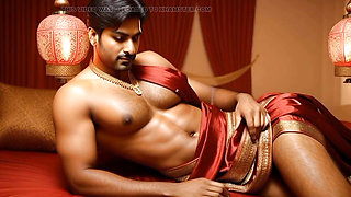 Beautiful Indian girl with big boy