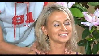 HOT MOM n148russian blonde excited mature milf and young man