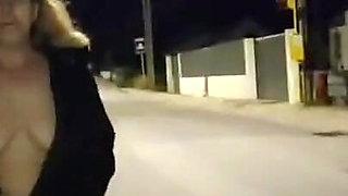 Mel Showing Off on The Side of The Road 10