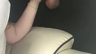 Sluttybritt Handling Daddy's Big Black Dick