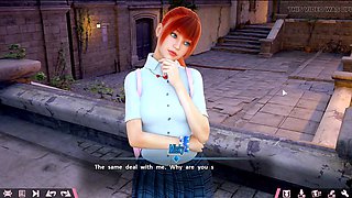 Female orgasm, animation sex, big boobs moms