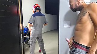 Naughty Redhead Wife Fucks Delivery Boy in 4K - Hot Cheating Cuckold Action!