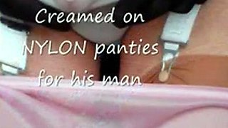 Crossdressing Fun: Lover Watches Him with Panties