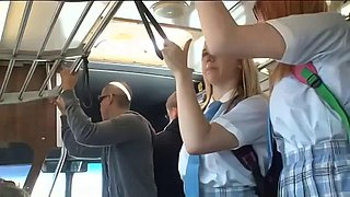 Tracey Sweet on the bus A.I. Upscale