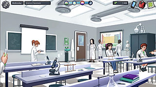 Ms. Okita in the Lab (Summertime Saga Gameplay)