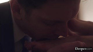 Hardcore but romantic fuck with blonde milf Jessa Rhodes