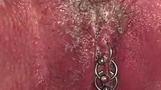 Shaving My Pierced Pussy