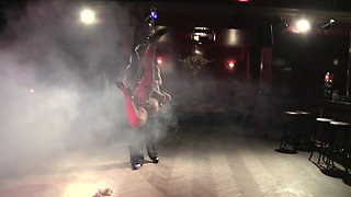 Suspended MILF in Erotic Bondage: Intense BDSM Suspension and Thrill